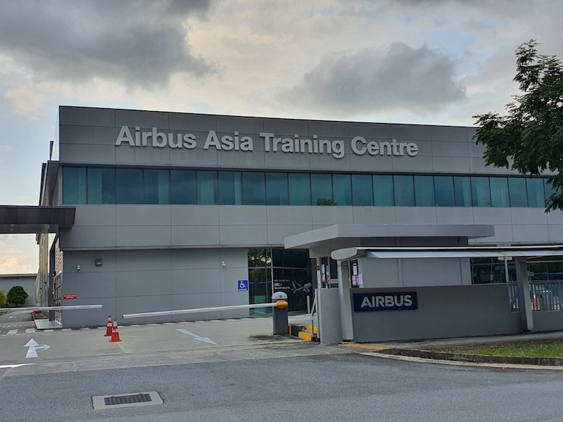 AirBus Asia Training Centre at Seletar Aerospace Near to Parc Greenwich